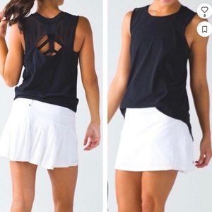 Lululemon Circuit Breaker White Skirt